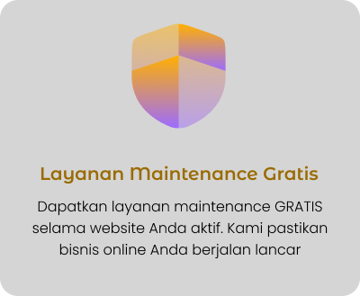 Layanan Maintenance